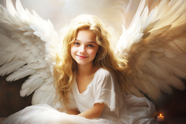 天使の女の子